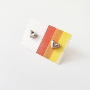 Heart Stud Earrings